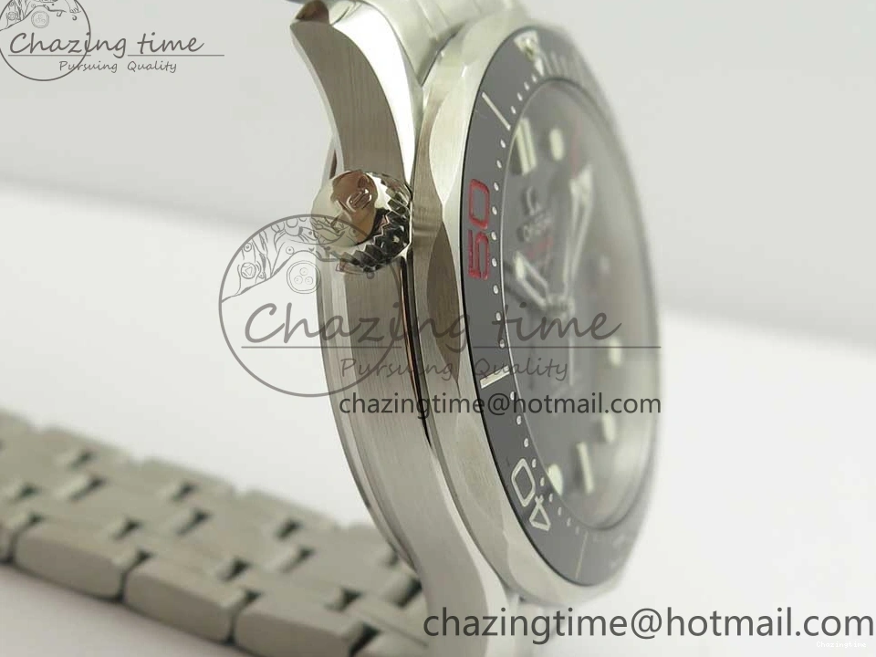 0510 Seamaster 300M Chronometer SS “007” Limited Edition OMF 1:1 Best Edition on SS Bracelet A2824 (Black Balance Wheel) V Seasonal 7952